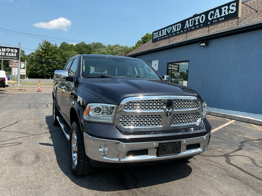 2016 Ram 1500 4WD Crew Cab 140.5" Laramie, available for sale in Vernon, Connecticut | TD Automotive Enterprises LLC DBA Diamond Auto Cars. Vernon, Connecticut 2016 Ram 1500 4WD Crew Cab 140.5" Laramie, available for sale in Vernon, Connecticut | TD Automotive Enterprises LLC DBA Diamond Auto Cars. Vernon, Connecticut