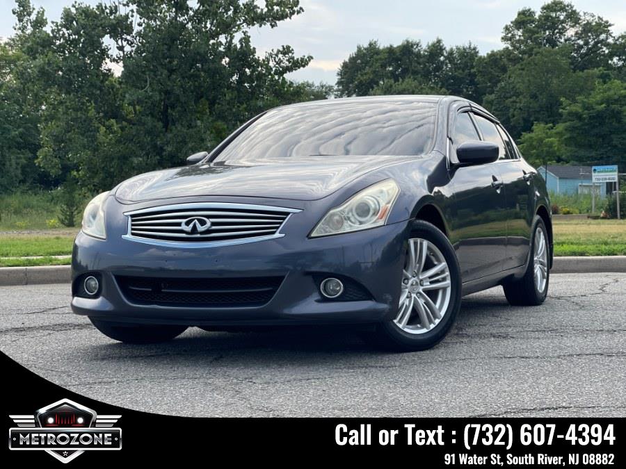 2012 INFINITI G25 Sedan 4dr x AWD, available for sale in South River, New Jersey | Metrozone Motor Group. South River, New Jersey 2012 INFINITI G25 Sedan 4dr x AWD, available for sale in South River, New Jersey | Metrozone Motor Group. South River, New Jersey