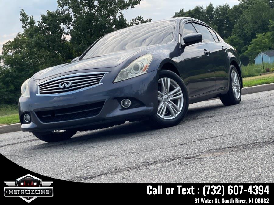 2012 INFINITI G25 Sedan 4dr x AWD, available for sale in South River, New Jersey | Metrozone Motor Group. South River, New Jersey 2012 INFINITI G25 Sedan 4dr x AWD, available for sale in South River, New Jersey | Metrozone Motor Group. South River, New Jersey