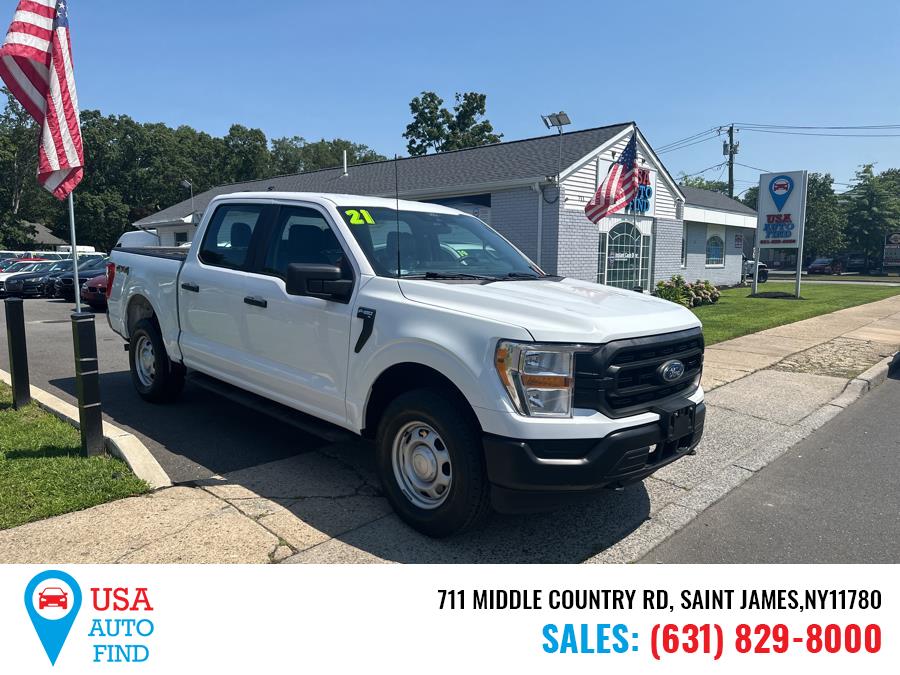 2021 Ford F-150 XL 4WD SuperCrew 5.5'' Box, available for sale in Saint James, New York | USA Auto Find. Saint James, New York 2021 Ford F-150 XL 4WD SuperCrew 5.5'' Box, available for sale in Saint James, New York | USA Auto Find. Saint James, New York