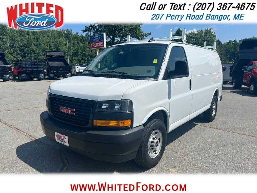 2023 GMC Savana Cargo Van RWD 2500 135", available for sale in Bangor, Maine | Whited Ford. Bangor, Maine 2023 GMC Savana Cargo Van RWD 2500 135", available for sale in Bangor, Maine | Whited Ford. Bangor, Maine