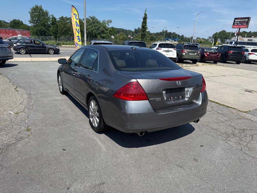 2007 Honda Accord Sdn 4dr V6 AT EX-L ULEV, available for sale in Worcester, Massachusetts | Worcester Auto Outlet LLC. Worcester, Massachusetts 2007 Honda Accord Sdn 4dr V6 AT EX-L ULEV, available for sale in Worcester, Massachusetts | Worcester Auto Outlet LLC. Worcester, Massachusetts