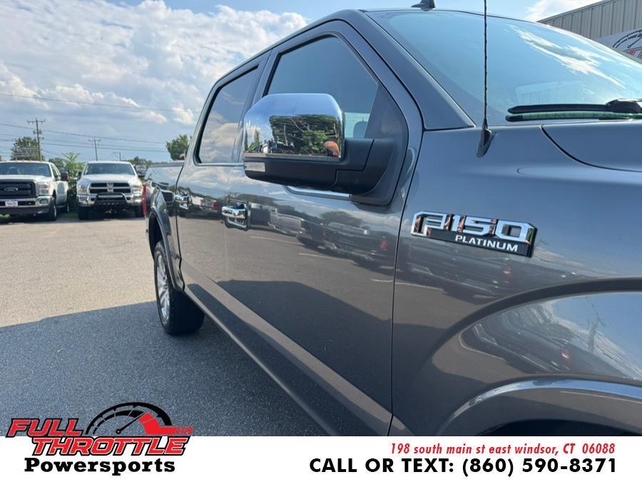 2019 Ford F-150 Platinum 4WD SuperCrew 5.5'' Box, available for sale in East Windsor, Connecticut | Full Throttle Power Sports LLC. East Windsor, Connecticut 2019 Ford F-150 Platinum 4WD SuperCrew 5.5'' Box, available for sale in East Windsor, Connecticut | Full Throttle Power Sports LLC. East Windsor, Connecticut
