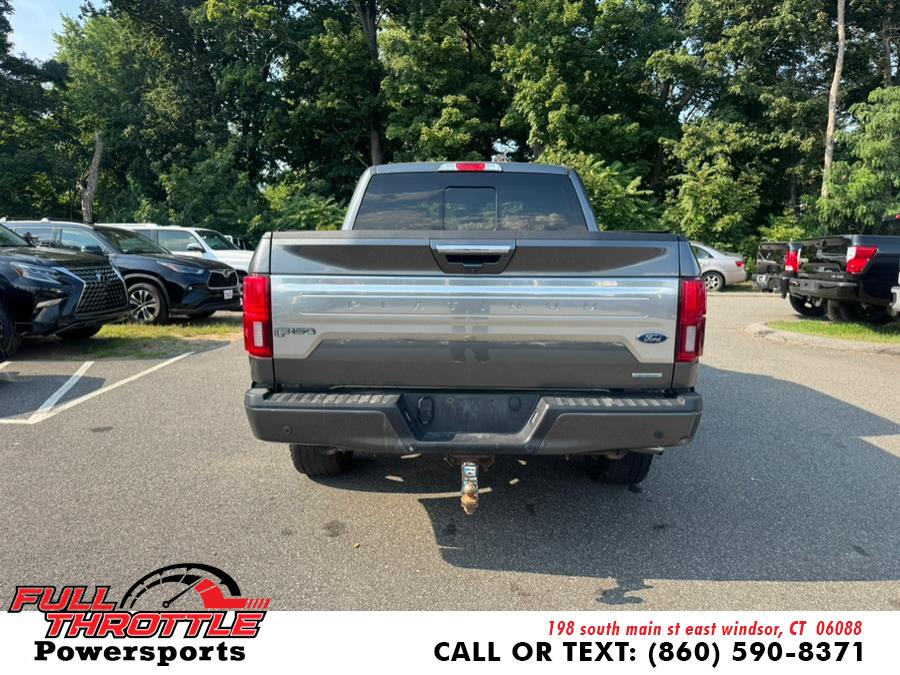 2019 Ford F-150 Platinum 4WD SuperCrew 5.5'' Box, available for sale in East Windsor, Connecticut | Full Throttle Power Sports LLC. East Windsor, Connecticut 2019 Ford F-150 Platinum 4WD SuperCrew 5.5'' Box, available for sale in East Windsor, Connecticut | Full Throttle Power Sports LLC. East Windsor, Connecticut