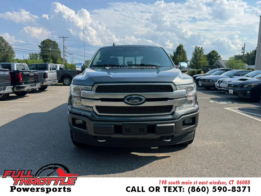2019 Ford F-150 Platinum 4WD SuperCrew 5.5'' Box, available for sale in East Windsor, Connecticut | Full Throttle Power Sports LLC. East Windsor, Connecticut 2019 Ford F-150 Platinum 4WD SuperCrew 5.5'' Box, available for sale in East Windsor, Connecticut | Full Throttle Power Sports LLC. East Windsor, Connecticut