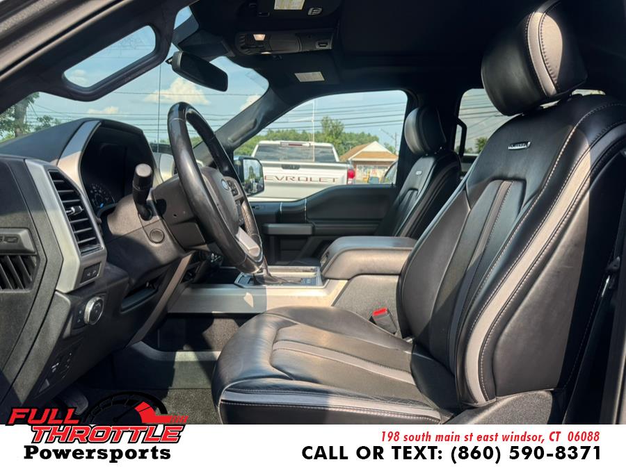 2019 Ford F-150 Platinum 4WD SuperCrew 5.5'' Box, available for sale in East Windsor, Connecticut | Full Throttle Power Sports LLC. East Windsor, Connecticut 2019 Ford F-150 Platinum 4WD SuperCrew 5.5'' Box, available for sale in East Windsor, Connecticut | Full Throttle Power Sports LLC. East Windsor, Connecticut
