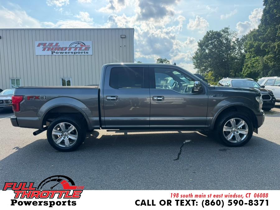 2019 Ford F-150 Platinum 4WD SuperCrew 5.5'' Box, available for sale in East Windsor, Connecticut | Full Throttle Power Sports LLC. East Windsor, Connecticut 2019 Ford F-150 Platinum 4WD SuperCrew 5.5'' Box, available for sale in East Windsor, Connecticut | Full Throttle Power Sports LLC. East Windsor, Connecticut