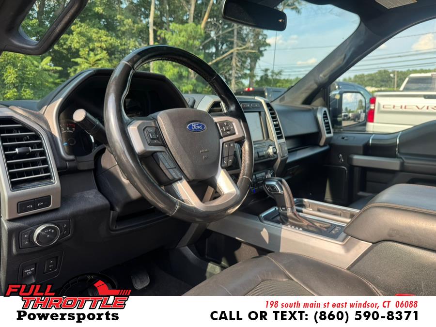 2019 Ford F-150 Platinum 4WD SuperCrew 5.5'' Box, available for sale in East Windsor, Connecticut | Full Throttle Power Sports LLC. East Windsor, Connecticut 2019 Ford F-150 Platinum 4WD SuperCrew 5.5'' Box, available for sale in East Windsor, Connecticut | Full Throttle Power Sports LLC. East Windsor, Connecticut