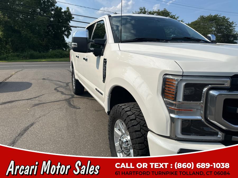 2021 Ford Super Duty F-250 SRW Platinum 4WD Crew Cab 6.75'' Box, available for sale in Tolland, Connecticut | Arcari Motor Sales. Tolland, Connecticut 2021 Ford Super Duty F-250 SRW Platinum 4WD Crew Cab 6.75'' Box, available for sale in Tolland, Connecticut | Arcari Motor Sales. Tolland, Connecticut
