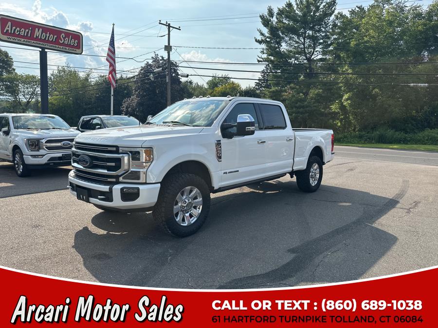 2021 Ford Super Duty F-250 SRW Platinum 4WD Crew Cab 6.75'' Box, available for sale in Tolland, Connecticut | Arcari Motor Sales. Tolland, Connecticut 2021 Ford Super Duty F-250 SRW Platinum 4WD Crew Cab 6.75'' Box, available for sale in Tolland, Connecticut | Arcari Motor Sales. Tolland, Connecticut