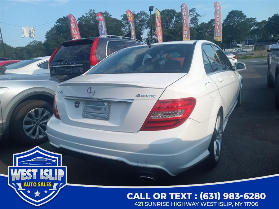 2013 Mercedes-Benz C-Class 4dr Sdn C300 Sport 4MATIC, available for sale in West Islip, New York | West Islip Auto Sales. West Islip, New York 2013 Mercedes-Benz C-Class 4dr Sdn C300 Sport 4MATIC, available for sale in West Islip, New York | West Islip Auto Sales. West Islip, New York