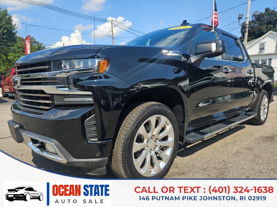 2021 Chevrolet Silverado 1500 4WD Crew Cab 147" High Country, available for sale in Johnston, Rhode Island | Ocean State Auto Sales. Johnston, Rhode Island 2021 Chevrolet Silverado 1500 4WD Crew Cab 147" High Country, available for sale in Johnston, Rhode Island | Ocean State Auto Sales. Johnston, Rhode Island