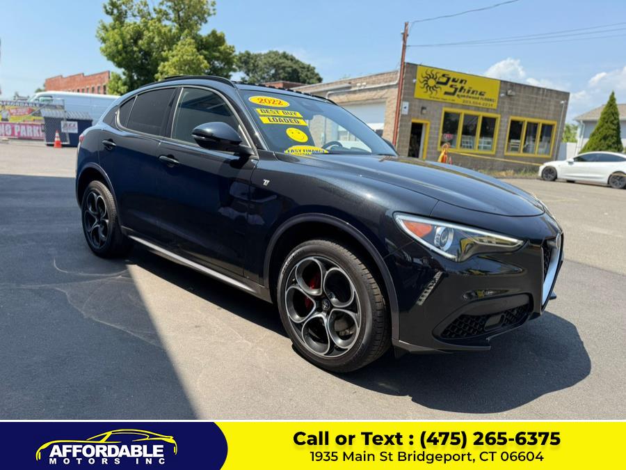 2022 Alfa Romeo Stelvio Veloce AWD, available for sale in Bridgeport, Connecticut | Affordable Motors 2 LLC. Bridgeport, Connecticut 2022 Alfa Romeo Stelvio Veloce AWD, available for sale in Bridgeport, Connecticut | Affordable Motors 2 LLC. Bridgeport, Connecticut
