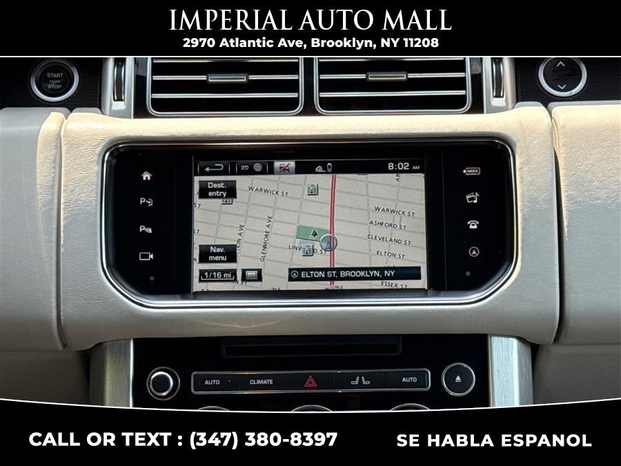 2016 Land Rover Range Rover 4WD 4dr HSE, available for sale in Brooklyn, New York | Imperial Auto Mall. Brooklyn, New York 2016 Land Rover Range Rover 4WD 4dr HSE, available for sale in Brooklyn, New York | Imperial Auto Mall. Brooklyn, New York