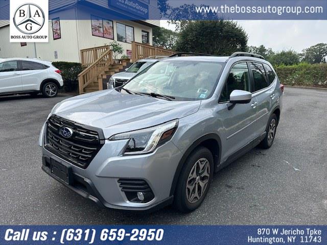 2022 Subaru Forester Premium CVT, available for sale in Huntington, New York | The Boss Auto Group. Huntington, New York 2022 Subaru Forester Premium CVT, available for sale in Huntington, New York | The Boss Auto Group. Huntington, New York