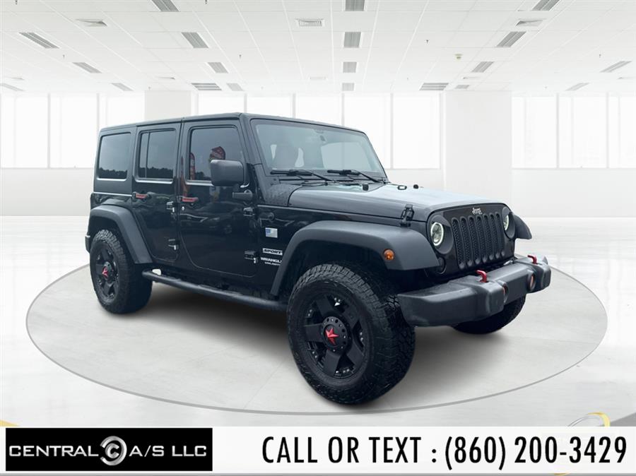 2015 Jeep Wrangler Unlimited 4WD 4dr Sport, available for sale in East Windsor, Connecticut | Central A/S LLC. East Windsor, Connecticut 2015 Jeep Wrangler Unlimited 4WD 4dr Sport, available for sale in East Windsor, Connecticut | Central A/S LLC. East Windsor, Connecticut