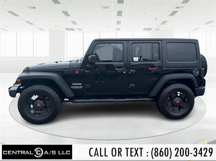 2015 Jeep Wrangler Unlimited 4WD 4dr Sport, available for sale in East Windsor, Connecticut | Central A/S LLC. East Windsor, Connecticut 2015 Jeep Wrangler Unlimited 4WD 4dr Sport, available for sale in East Windsor, Connecticut | Central A/S LLC. East Windsor, Connecticut