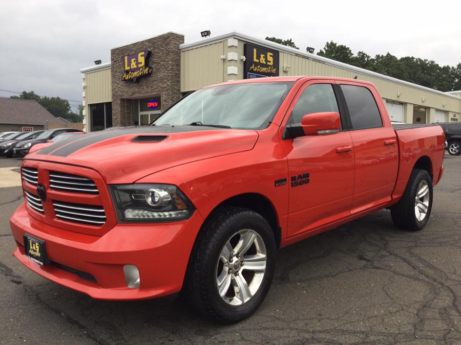 2016 Ram 1500 4WD Crew Cab 140.5" Sport, available for sale in Plantsville, Connecticut | L&S Automotive LLC. Plantsville, Connecticut 2016 Ram 1500 4WD Crew Cab 140.5" Sport, available for sale in Plantsville, Connecticut | L&S Automotive LLC. Plantsville, Connecticut