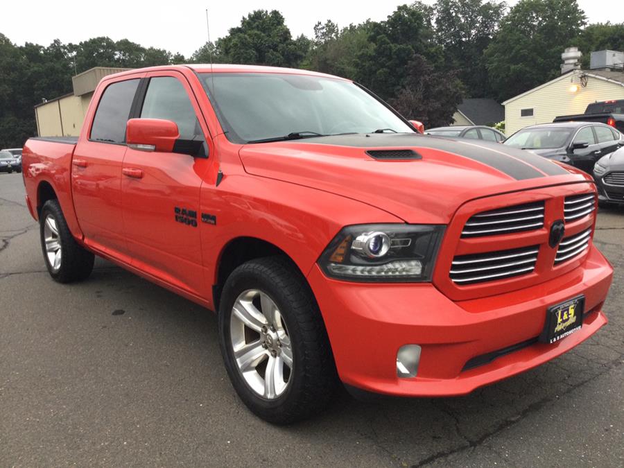 2016 Ram 1500 4WD Crew Cab 140.5" Sport, available for sale in Plantsville, Connecticut | L&S Automotive LLC. Plantsville, Connecticut 2016 Ram 1500 4WD Crew Cab 140.5" Sport, available for sale in Plantsville, Connecticut | L&S Automotive LLC. Plantsville, Connecticut