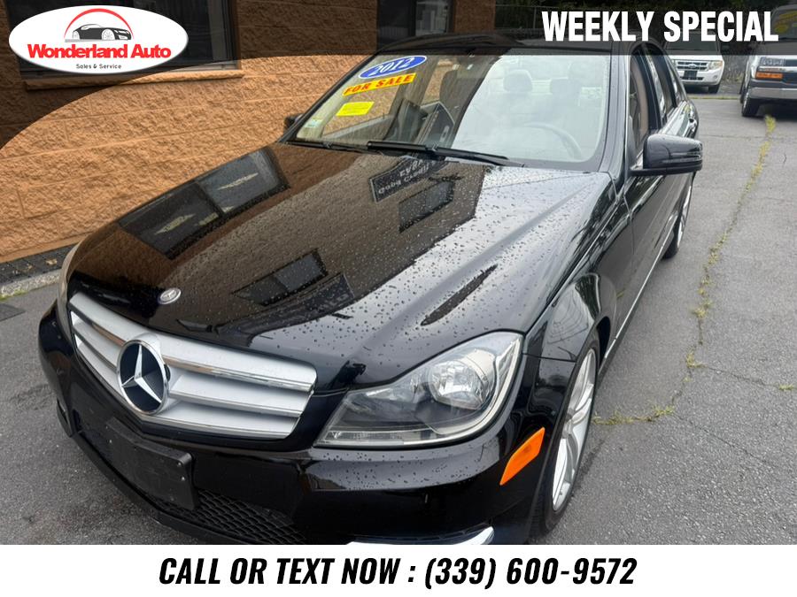 2012 Mercedes-Benz C-Class 4dr Sdn C300 Sport 4MATIC, available for sale in Revere, Massachusetts | Wonderland Auto. Revere, Massachusetts 2012 Mercedes-Benz C-Class 4dr Sdn C300 Sport 4MATIC, available for sale in Revere, Massachusetts | Wonderland Auto. Revere, Massachusetts