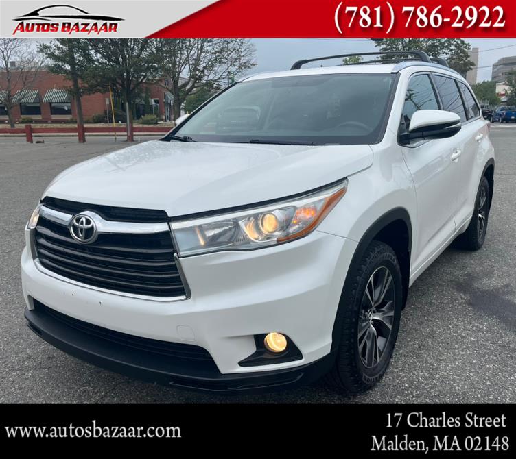 2016 Toyota Highlander AWD 4dr V6 XLE (Natl), available for sale in Malden, Massachusetts | Auto Bazaar. Malden, Massachusetts 2016 Toyota Highlander AWD 4dr V6 XLE (Natl), available for sale in Malden, Massachusetts | Auto Bazaar. Malden, Massachusetts