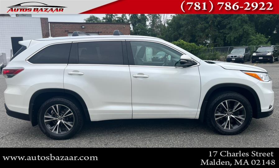2016 Toyota Highlander AWD 4dr V6 XLE (Natl), available for sale in Malden, Massachusetts | Auto Bazaar. Malden, Massachusetts 2016 Toyota Highlander AWD 4dr V6 XLE (Natl), available for sale in Malden, Massachusetts | Auto Bazaar. Malden, Massachusetts
