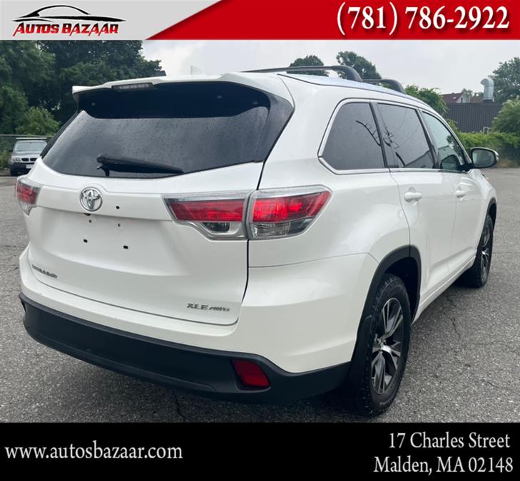 2016 Toyota Highlander AWD 4dr V6 XLE (Natl), available for sale in Malden, Massachusetts | Auto Bazaar. Malden, Massachusetts 2016 Toyota Highlander AWD 4dr V6 XLE (Natl), available for sale in Malden, Massachusetts | Auto Bazaar. Malden, Massachusetts
