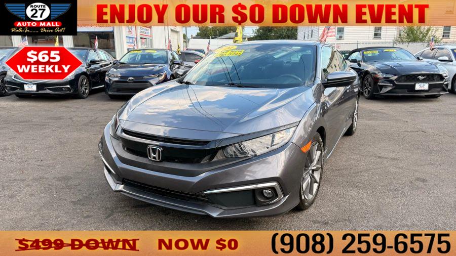 2020 Honda Civic EX Coupe 2D, available for sale in Linden, New Jersey | Route 27 Auto Mall. Linden, New Jersey 2020 Honda Civic EX Coupe 2D, available for sale in Linden, New Jersey | Route 27 Auto Mall. Linden, New Jersey