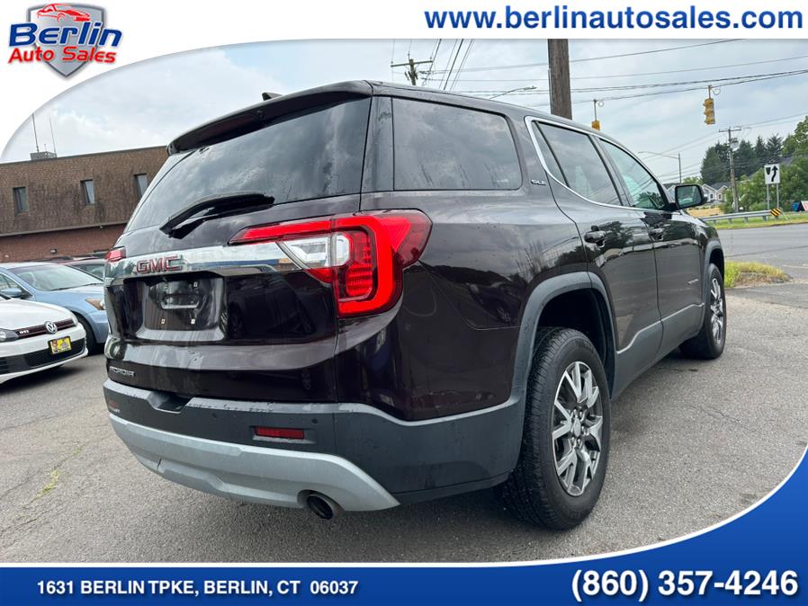 2020 GMC Acadia FWD 4dr SLE, available for sale in Berlin, Connecticut | Berlin Auto Sales LLC. Berlin, Connecticut 2020 GMC Acadia FWD 4dr SLE, available for sale in Berlin, Connecticut | Berlin Auto Sales LLC. Berlin, Connecticut