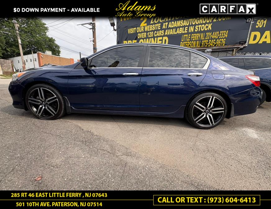 2017 Honda Accord Sedan Sport CVT, available for sale in Paterson, New Jersey | Adams Auto Group. Paterson, New Jersey 2017 Honda Accord Sedan Sport CVT, available for sale in Paterson, New Jersey | Adams Auto Group. Paterson, New Jersey