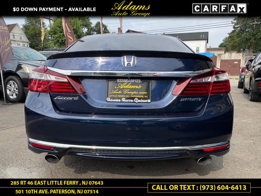 2017 Honda Accord Sedan Sport CVT, available for sale in Paterson, New Jersey | Adams Auto Group. Paterson, New Jersey 2017 Honda Accord Sedan Sport CVT, available for sale in Paterson, New Jersey | Adams Auto Group. Paterson, New Jersey