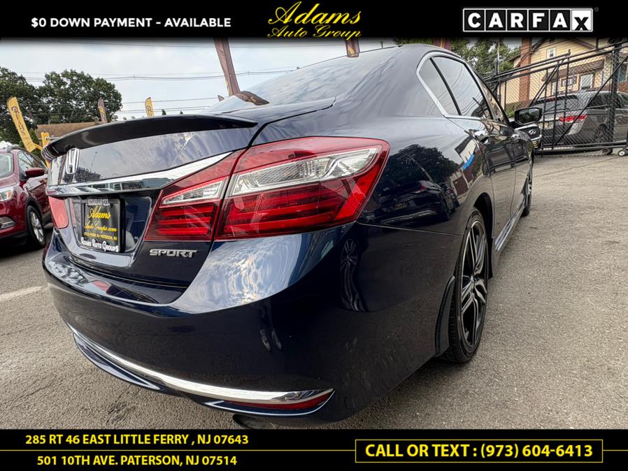 2017 Honda Accord Sedan Sport CVT, available for sale in Paterson, New Jersey | Adams Auto Group. Paterson, New Jersey 2017 Honda Accord Sedan Sport CVT, available for sale in Paterson, New Jersey | Adams Auto Group. Paterson, New Jersey