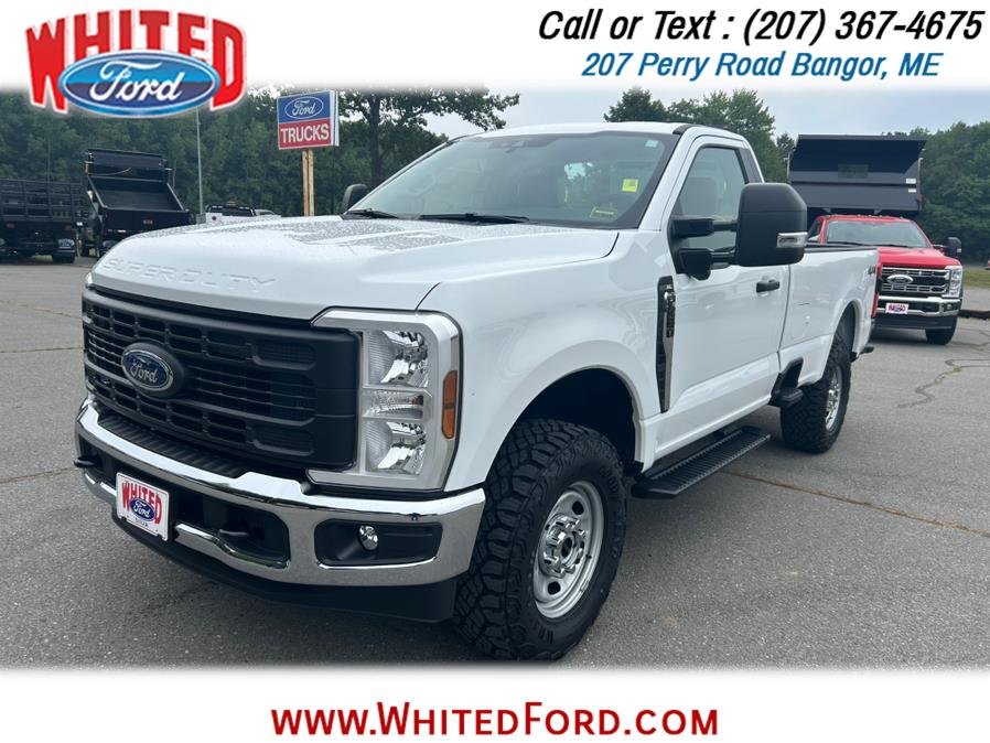 2025 Ford Super Duty F-250 SRW XL 4WD Reg Cab 8'' Box Off Road Package, available for sale in Bangor, Maine | Whited Ford. Bangor, Maine 2025 Ford Super Duty F-250 SRW XL 4WD Reg Cab 8'' Box Off Road Package, available for sale in Bangor, Maine | Whited Ford. Bangor, Maine
