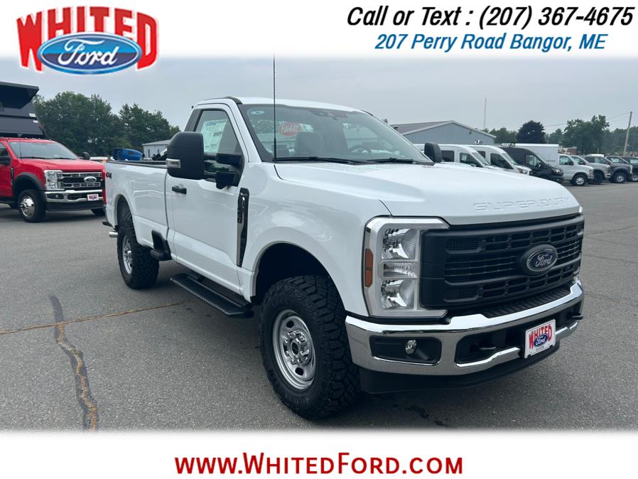2025 Ford Super Duty F-250 SRW XL 4WD Reg Cab 8'' Box Off Road Package, available for sale in Bangor, Maine | Whited Ford. Bangor, Maine 2025 Ford Super Duty F-250 SRW XL 4WD Reg Cab 8'' Box Off Road Package, available for sale in Bangor, Maine | Whited Ford. Bangor, Maine