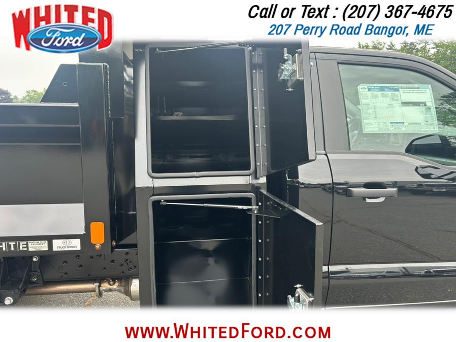 2025 Ford Super Duty F-550 DRW XL 4WD Reg Cab I Pack and 9' Dump Body, available for sale in Bangor, Maine | Whited Ford. Bangor, Maine 2025 Ford Super Duty F-550 DRW XL 4WD Reg Cab I Pack and 9' Dump Body, available for sale in Bangor, Maine | Whited Ford. Bangor, Maine
