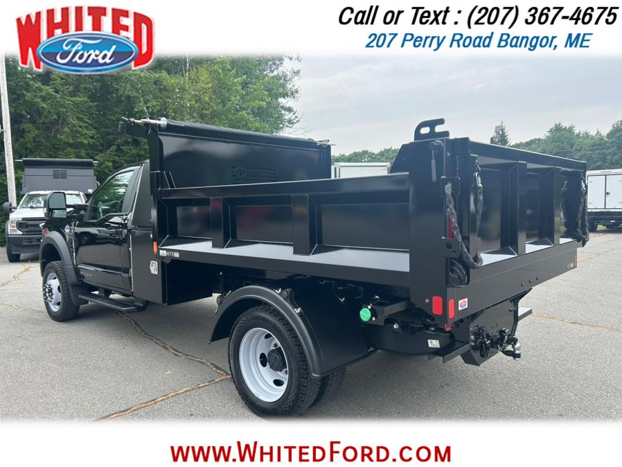 2025 Ford Super Duty F-550 DRW XL 4WD Reg Cab I Pack and 9' Dump Body, available for sale in Bangor, Maine | Whited Ford. Bangor, Maine 2025 Ford Super Duty F-550 DRW XL 4WD Reg Cab I Pack and 9' Dump Body, available for sale in Bangor, Maine | Whited Ford. Bangor, Maine