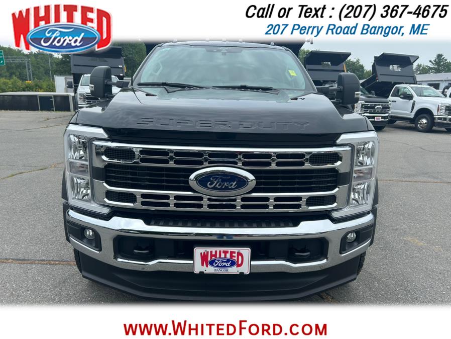 2025 Ford Super Duty F-550 DRW XL 4WD Reg Cab I Pack and 9' Dump Body, available for sale in Bangor, Maine | Whited Ford. Bangor, Maine 2025 Ford Super Duty F-550 DRW XL 4WD Reg Cab I Pack and 9' Dump Body, available for sale in Bangor, Maine | Whited Ford. Bangor, Maine