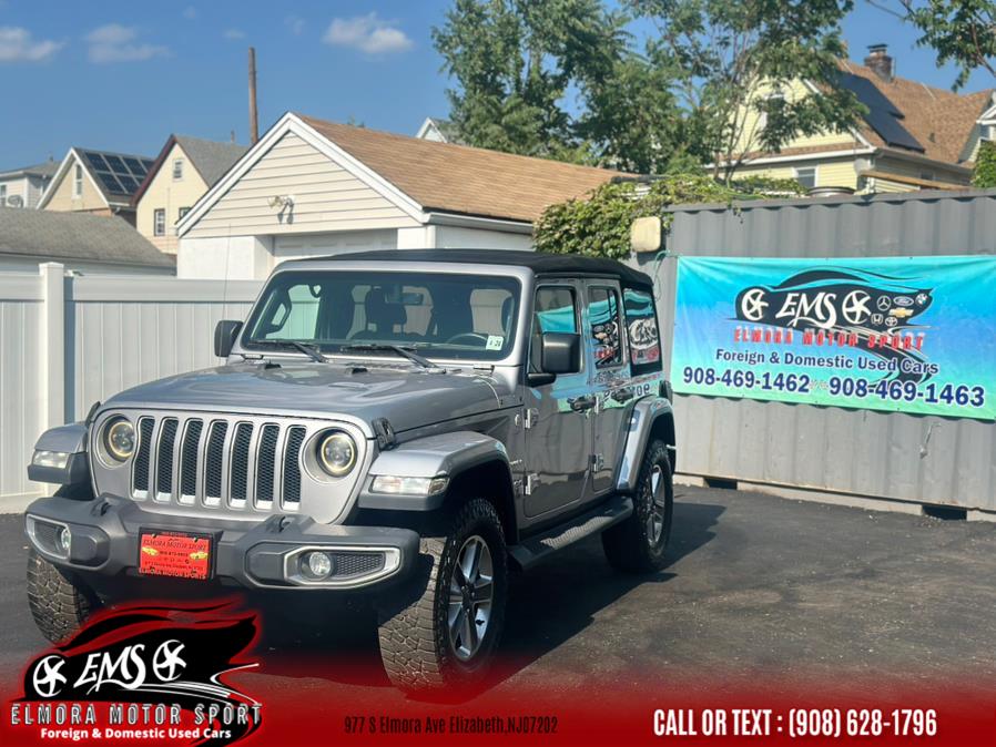 2018 Jeep Wrangler Unlimited Sahara 4x4, available for sale in Elizabeth, New Jersey | Elmora Motor Sports. Elizabeth, New Jersey 2018 Jeep Wrangler Unlimited Sahara 4x4, available for sale in Elizabeth, New Jersey | Elmora Motor Sports. Elizabeth, New Jersey