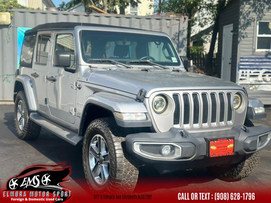 2018 Jeep Wrangler Unlimited Sahara 4x4, available for sale in Elizabeth, New Jersey | Elmora Motor Sports. Elizabeth, New Jersey 2018 Jeep Wrangler Unlimited Sahara 4x4, available for sale in Elizabeth, New Jersey | Elmora Motor Sports. Elizabeth, New Jersey