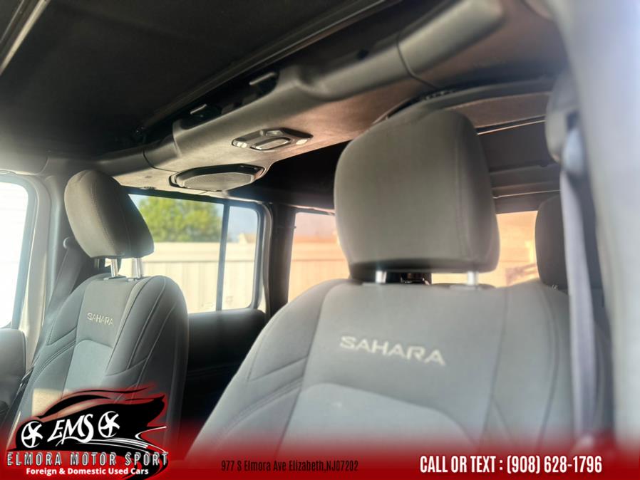 2018 Jeep Wrangler Unlimited Sahara 4x4, available for sale in Elizabeth, New Jersey | Elmora Motor Sports. Elizabeth, New Jersey 2018 Jeep Wrangler Unlimited Sahara 4x4, available for sale in Elizabeth, New Jersey | Elmora Motor Sports. Elizabeth, New Jersey
