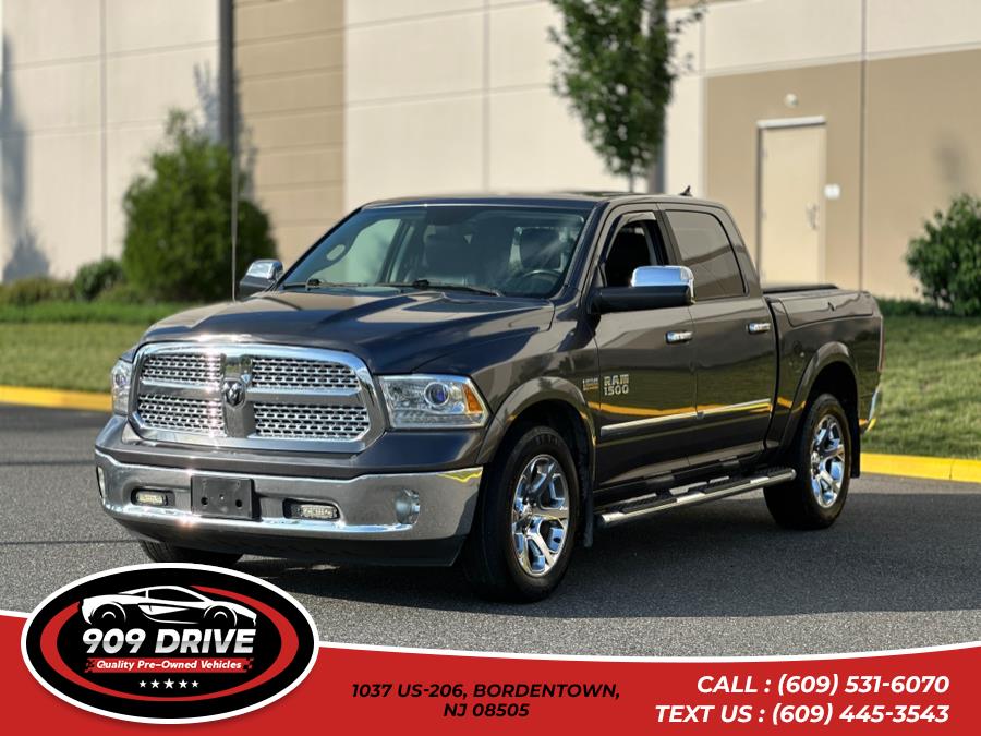 2017 Ram 1500 Laramie Crew Cab 4x4 5'7 Box, available for sale in BORDENTOWN, New Jersey | 909 Drive. BORDENTOWN, New Jersey 2017 Ram 1500 Laramie Crew Cab 4x4 5'7 Box, available for sale in BORDENTOWN, New Jersey | 909 Drive. BORDENTOWN, New Jersey