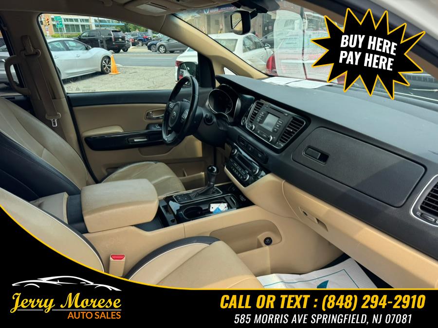 2015 Kia Sedona 4dr Wgn EX, available for sale in Springfield, New Jersey | Jerry Morese Auto Sales. Springfield, New Jersey 2015 Kia Sedona 4dr Wgn EX, available for sale in Springfield, New Jersey | Jerry Morese Auto Sales. Springfield, New Jersey