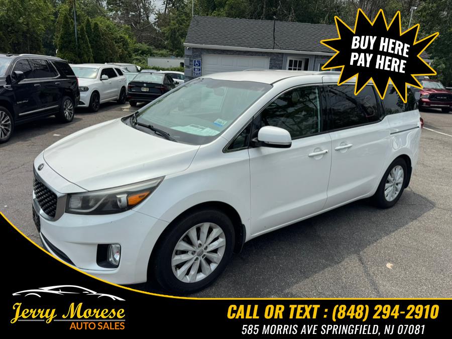2015 Kia Sedona 4dr Wgn EX, available for sale in Springfield, New Jersey | Jerry Morese Auto Sales. Springfield, New Jersey 2015 Kia Sedona 4dr Wgn EX, available for sale in Springfield, New Jersey | Jerry Morese Auto Sales. Springfield, New Jersey