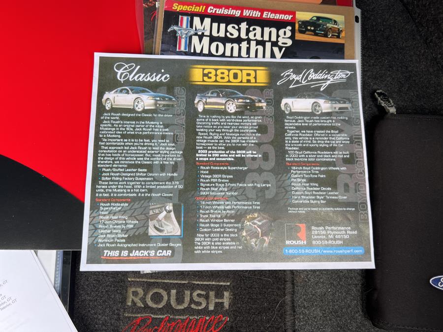 2003 Ford Mustang Roush 380 R, available for sale in Waterbury, Connecticut | National Auto Brokers, Inc.. Waterbury, Connecticut 2003 Ford Mustang Roush 380 R, available for sale in Waterbury, Connecticut | National Auto Brokers, Inc.. Waterbury, Connecticut