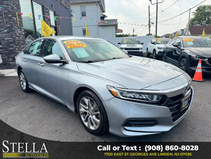 2019 Honda Accord Sedan LX 1.5T CVT, available for sale in Linden, New Jersey | Stella Auto Sales. Linden, New Jersey 2019 Honda Accord Sedan LX 1.5T CVT, available for sale in Linden, New Jersey | Stella Auto Sales. Linden, New Jersey