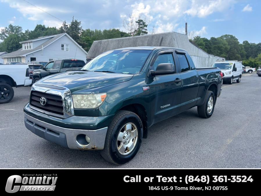 2008 Toyota Tundra 4WD Truck Dbl 5.7L V8 6-Spd AT SR5 (Natl, available for sale in Toms River, New Jersey | Country Motors. Toms River, New Jersey 2008 Toyota Tundra 4WD Truck Dbl 5.7L V8 6-Spd AT SR5 (Natl, available for sale in Toms River, New Jersey | Country Motors. Toms River, New Jersey