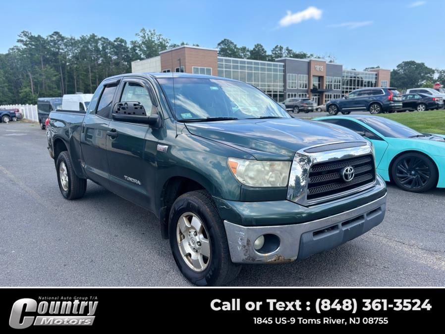2008 Toyota Tundra 4WD Truck Dbl 5.7L V8 6-Spd AT SR5 (Natl, available for sale in Toms River, New Jersey | Country Motors. Toms River, New Jersey 2008 Toyota Tundra 4WD Truck Dbl 5.7L V8 6-Spd AT SR5 (Natl, available for sale in Toms River, New Jersey | Country Motors. Toms River, New Jersey