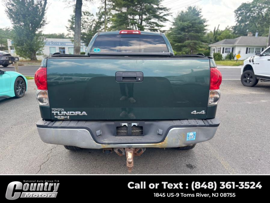 2008 Toyota Tundra 4WD Truck Dbl 5.7L V8 6-Spd AT SR5 (Natl, available for sale in Toms River, New Jersey | Country Motors. Toms River, New Jersey 2008 Toyota Tundra 4WD Truck Dbl 5.7L V8 6-Spd AT SR5 (Natl, available for sale in Toms River, New Jersey | Country Motors. Toms River, New Jersey