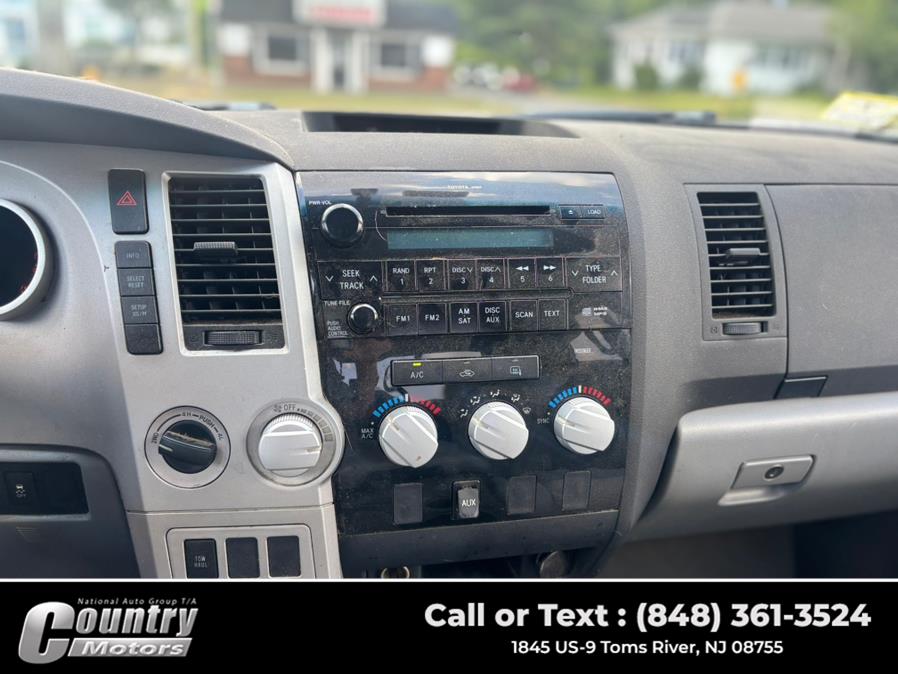 2008 Toyota Tundra 4WD Truck Dbl 5.7L V8 6-Spd AT SR5 (Natl, available for sale in Toms River, New Jersey | Country Motors. Toms River, New Jersey 2008 Toyota Tundra 4WD Truck Dbl 5.7L V8 6-Spd AT SR5 (Natl, available for sale in Toms River, New Jersey | Country Motors. Toms River, New Jersey