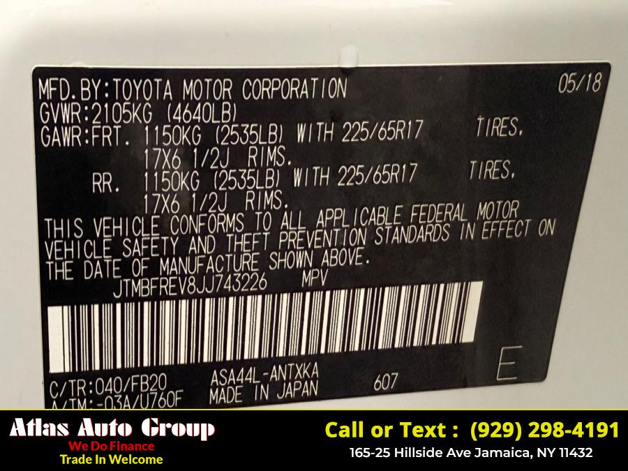 2018 Toyota RAV4 LE AWD (Natl), available for sale in Jamaica, New York | Atlas Auto Group. Jamaica, New York 2018 Toyota RAV4 LE AWD (Natl), available for sale in Jamaica, New York | Atlas Auto Group. Jamaica, New York